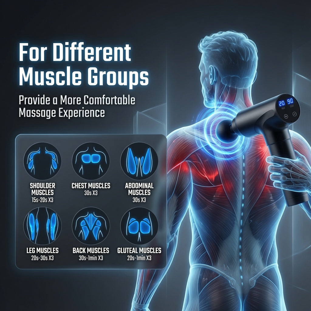 Elite Pulse Pro X1 Muscle Recovery Gun